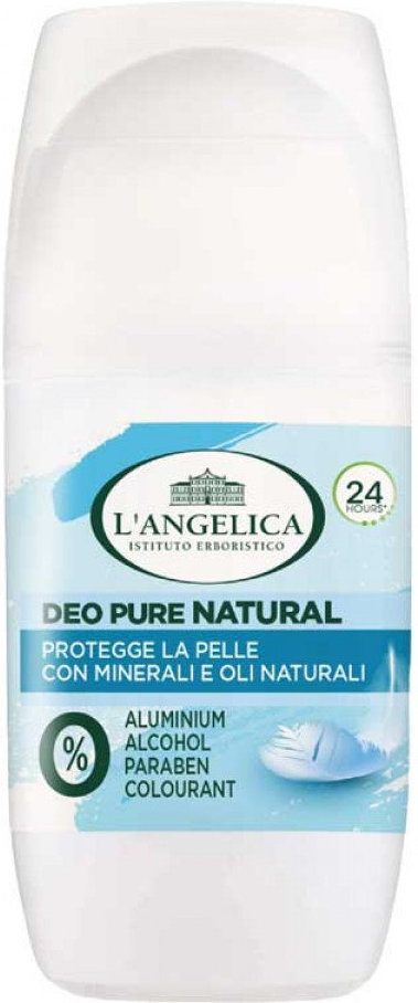 L'Angelica Αποσμητικό Roll On Pure Natural 50ml