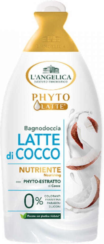 L’Angelica PhytoLatte Latte di Cocco Bath & Shower Gel 520ml