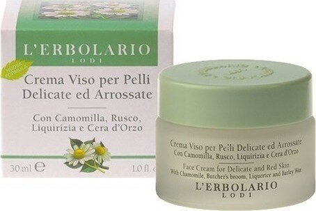 L'Erbolario Night Cream for Delicate & Red Skin 30ml