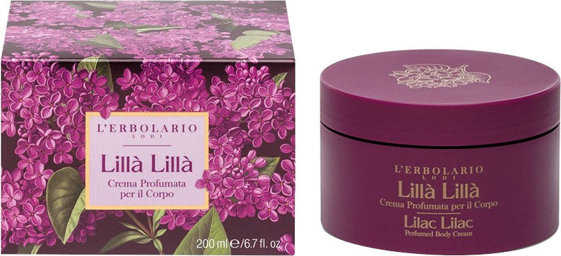 L'Erbolario Lilla Lilla Perfumed Body Cream 200ml 