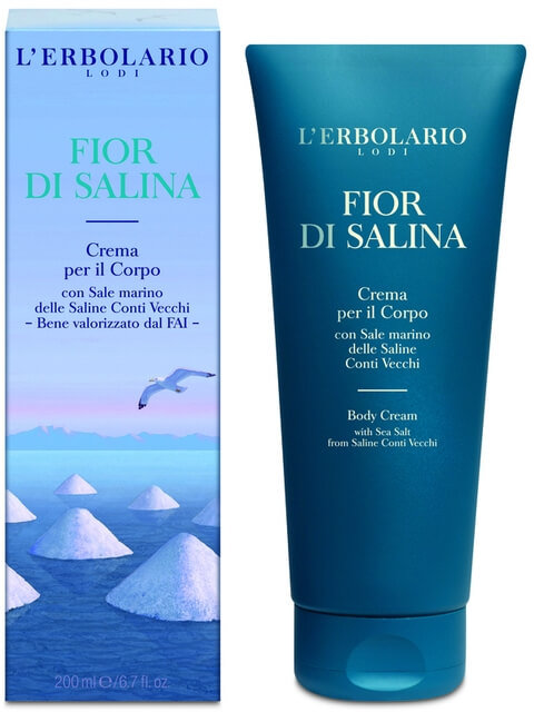 L'Erbolario Fior Di Salina Body Cream 200ml