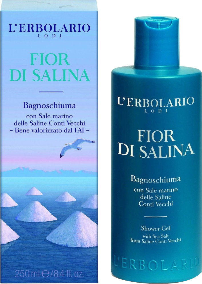 L'Erbolario Fior Di Salina Shower Gel 250ml