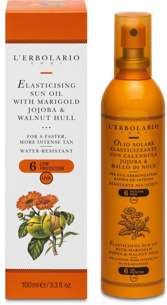 L'Erbolario Olio Solare Elasticizzante SPF6 100ml
