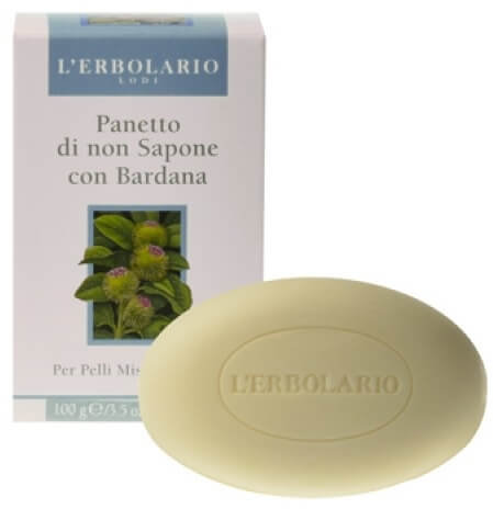 L'Erbolario Panetto di non Sapone con Bardana 100gr