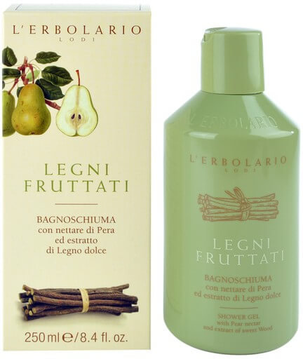 L' Erbolario Legni Fruttati Shower Gel 250ml