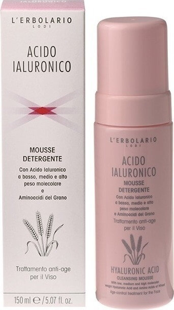 L' Erbolario Acido Ialuronico Cleansing Mousse 150ml