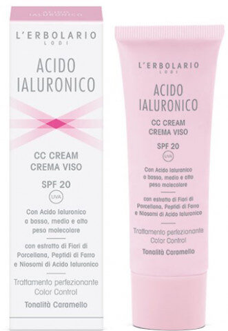 L' Erbolario Acido Ialuronico CC Cream Caramelo SPF20 50ml