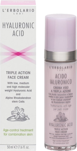 L' Erbolario Acido Ialuronico TripleAction Cream Oily/Mixed 