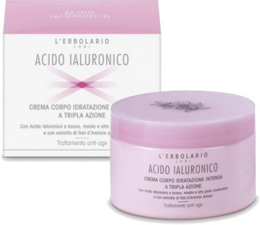 L'Erbolario Hyaluronic Acid Triple Action Body Cream 200ml