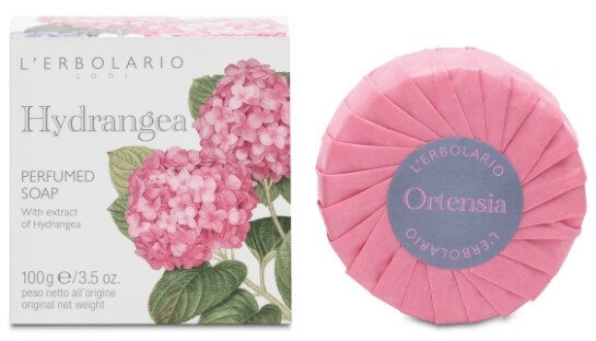 L'erbolario Ortensia Hydrangea Perfumed Soap 100gr