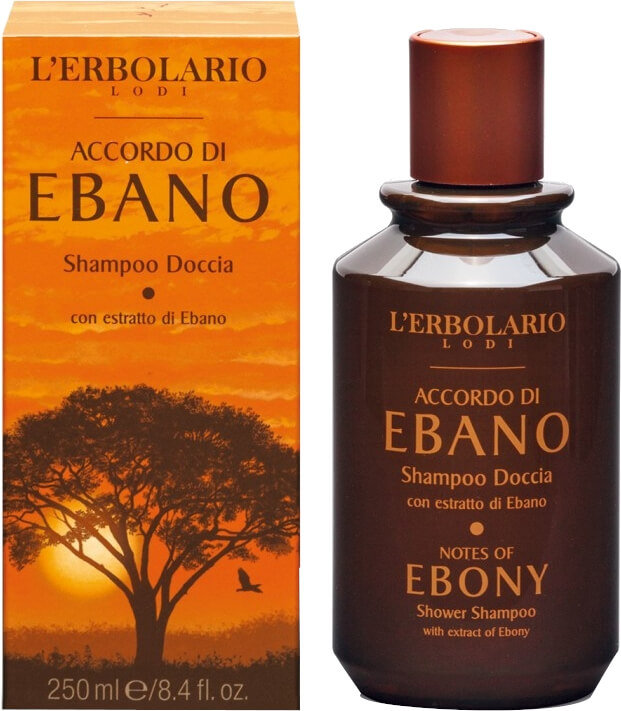 L' Erbolario Accordo Di Ebano Shower Shampoo 250ml