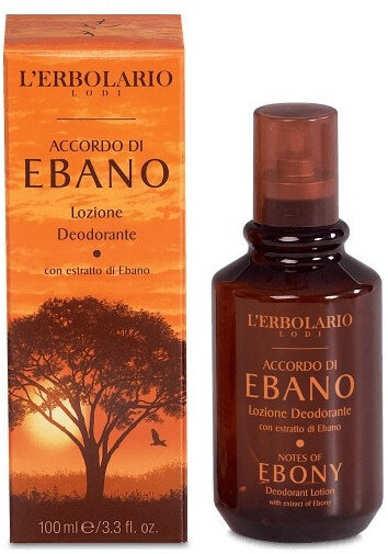 L'Εrbolario Notes Of Ebony Deodorant Lotion 100ml