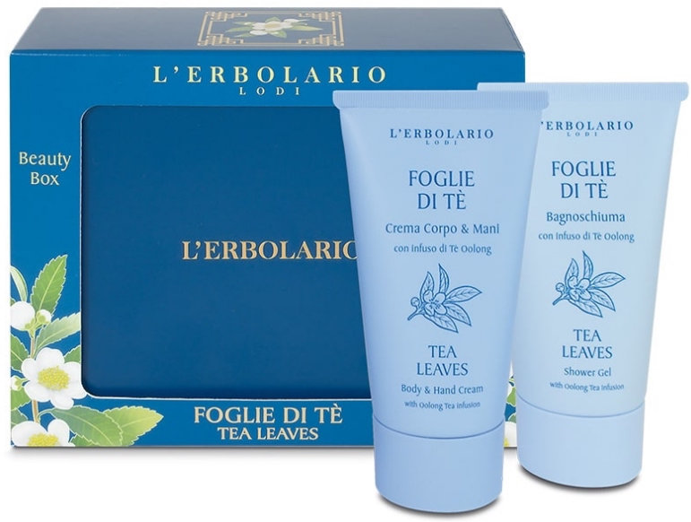 L' Erbolario Foglie Di Te Beauty Box 2x75ml