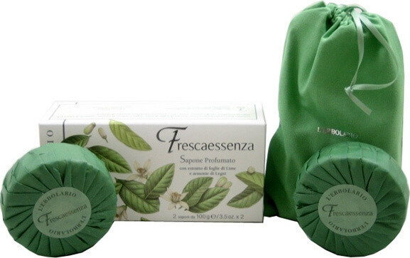 L' Erbolario Frescaessenza Perfumed Soaps 2x100gr