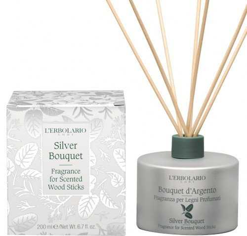 L' Erbolario Silver Bouquet Fragrance for Scented Wood Stick