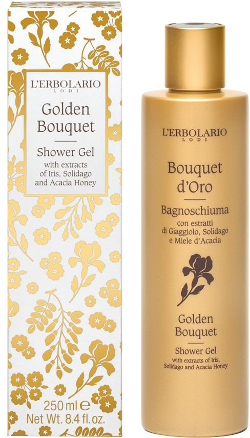 L'Erbolario Golden Bouquet d'Oro Shower Gel 250ml