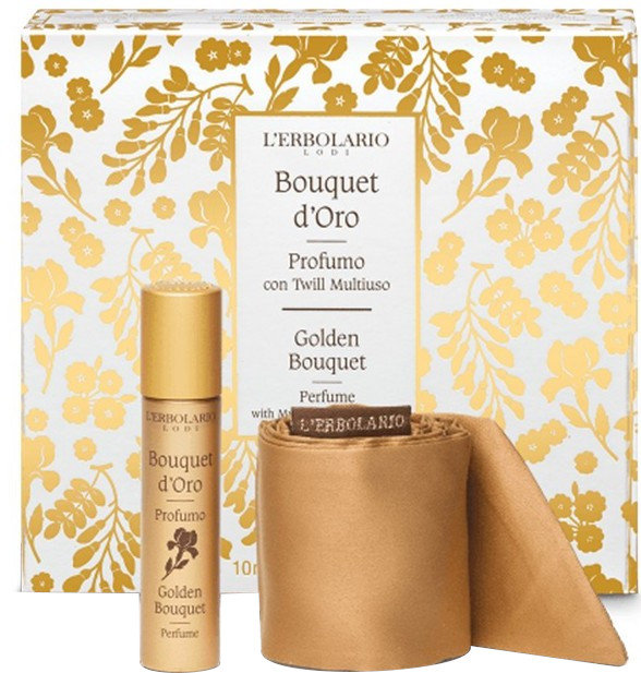 L'Erbolario Twill Band Golden Bouquet Eau de Parfum 10ml