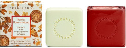 L' Erbolario Berries Flowers Wood Perfumed Soap 100gr