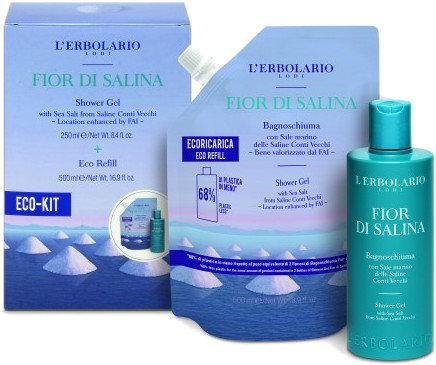 L' Erbolario Fior Di Salina Eco Kit