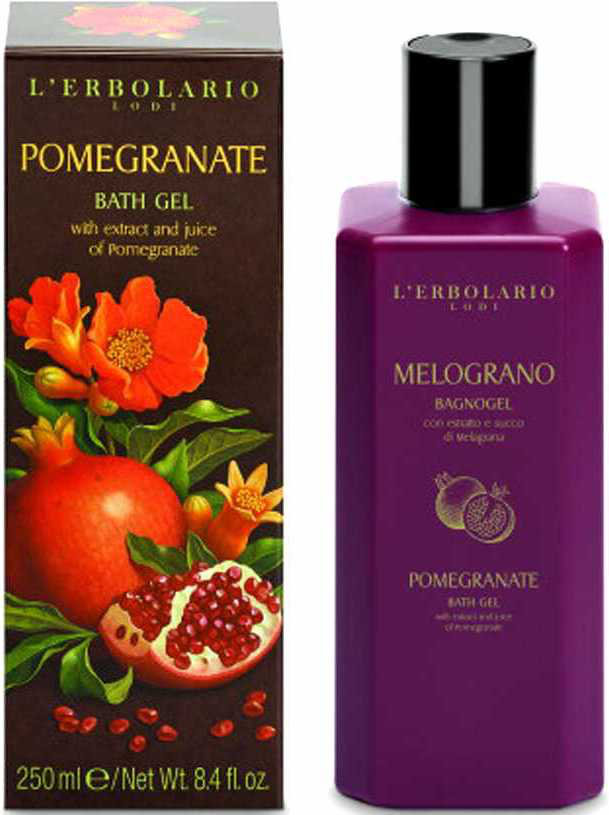 L'Erbolario Melograno Bath Gel 250ml