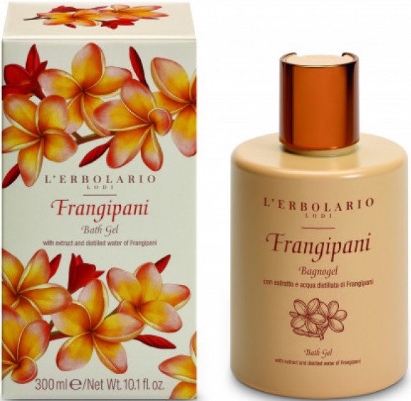 L'Erbolario Frangipani Bath Gel 300ml
