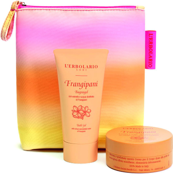 L' Erbolario Frangipani Pochette Magica Luce Care Set