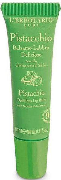 L'Erbolario Balsamo Labbra Deliziose Pistacchio 10ml