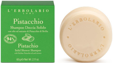L'Erbolario Shampoo Solido Pistacchio 60gr