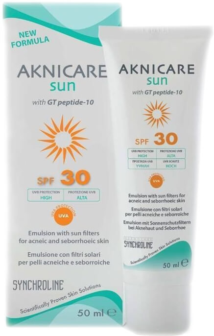 Synchroline Aknicare Sun Cream SPF30 for Oily Skin 50ml Synchroline Aknicare Sun Cream SPF30 for Oily Skin 50ml