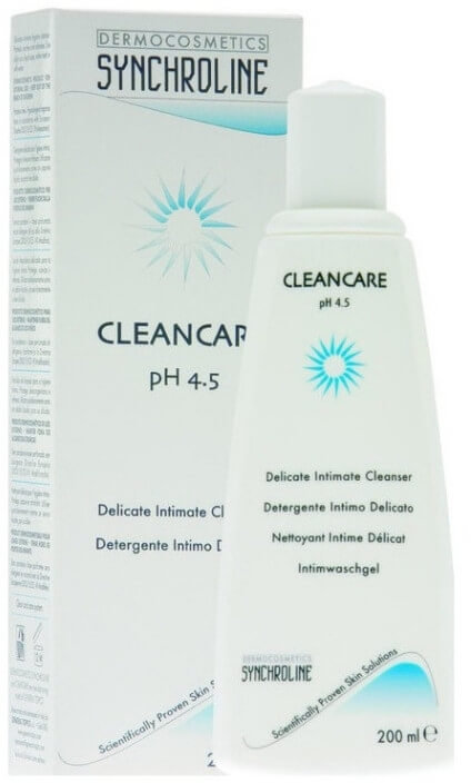 Synchroline Cleancare Intimate pH 4.5 Cleanser 200ml