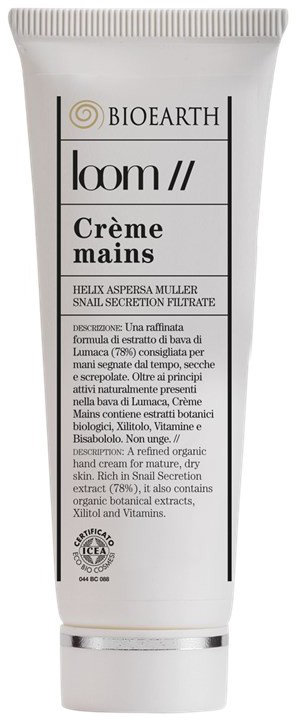 Bioearth Loom Hand Cream 78% Snail secretion 50ml