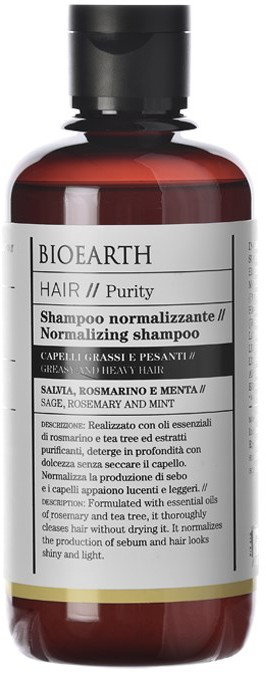 Bioearth Shampoo for Hair Oily and Heavy 250ml