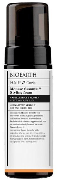 Bioearth Hair Curls Styling Foam 150ml