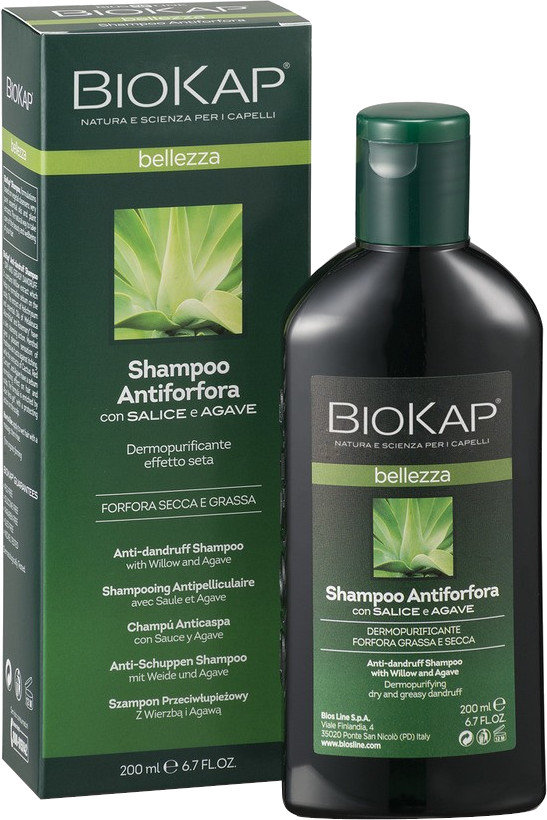 Biokap Anti Dandruff Shampoo Willow & Agave 200ml