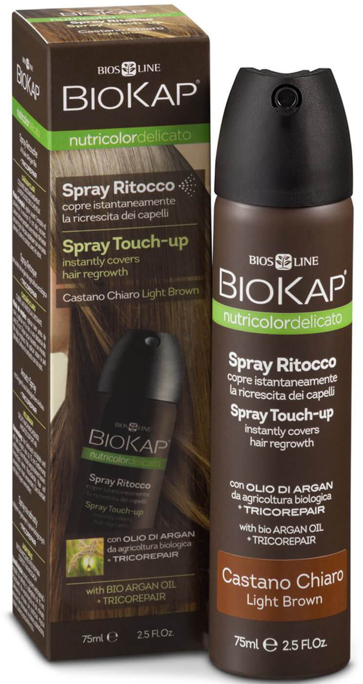 Biokap Delicato Spray Touch-Up Dark Brown 75ml
