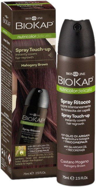 Biokap Nutricolor Spray Touch-Up Mahogany Brown 75ml