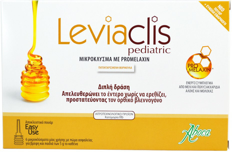 Aboca Leviaclis Pediatric with Promelaxin 6x5gr Aboca Leviaclis Pediatric with Promelaxin 6x5gr