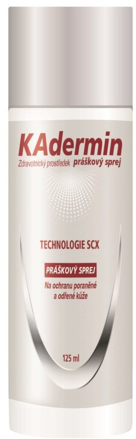 SM KAdermin Polvere Spray Σπρέι Επουλωτικό 125ml 