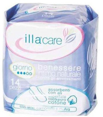 Illa Care Giorno Benessere Intimo Naturale Assorbentι 14τμχ
