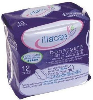 Illa Care Note Extra Benessere Intimo Naturale 12τμχ