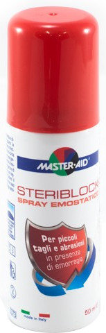 Master Aid Steriblock Spray Emostatico 50ml Master Aid Steriblock Spray Emostatico 50ml