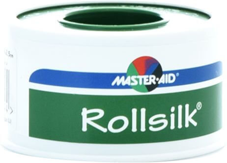 Master Aid Rollsilk 5mx1,25cm 1τμχ