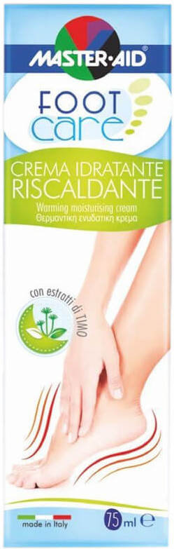 Master Aid Warming Moisturizing Foot Cream 75ml