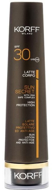 Korff Sun Secret Sun Body Lotion Protective SPF30 100ml