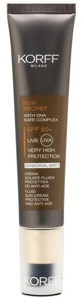Korff Sun Secret Sensorial- Matt Fluid Sun Cream SPF50+ 40ml