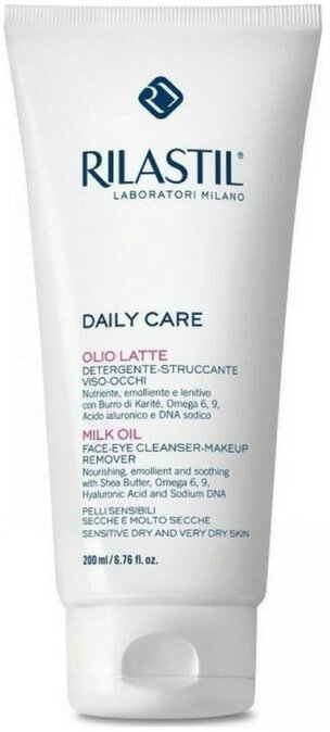 Rilastil Daily Care Milk Oil Face & Eye Cleanser 200ml