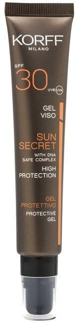 Korff Sun Secret Protective Face Gel SPF30 50ml