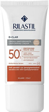 Rilastil D-Clar Uniforming Cream Spf50+ Light 40ml