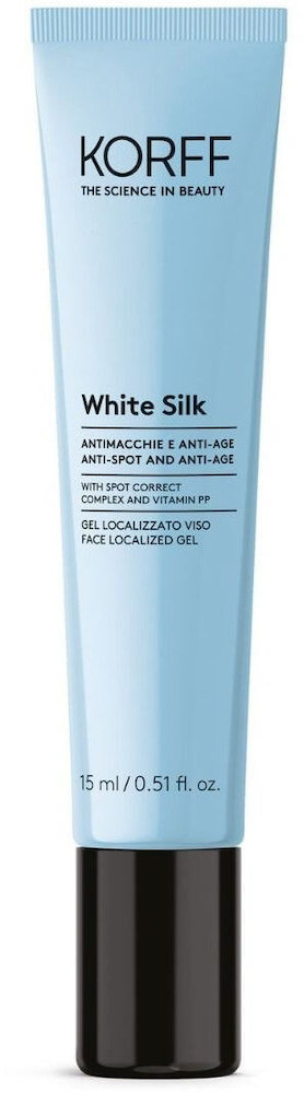 Korff White Silk Anti Spot Anti Age Face Localized Gel 15ml