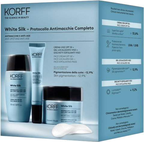 Korff White Silk Anti Spot & Anti Age Face Box